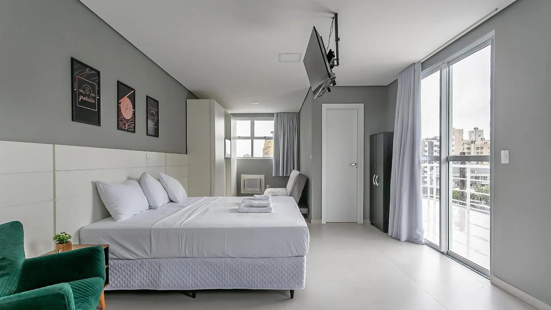 Studios Novos Proximos Ao Shopping Beira-Mar #Hks Florianopolis Apartment