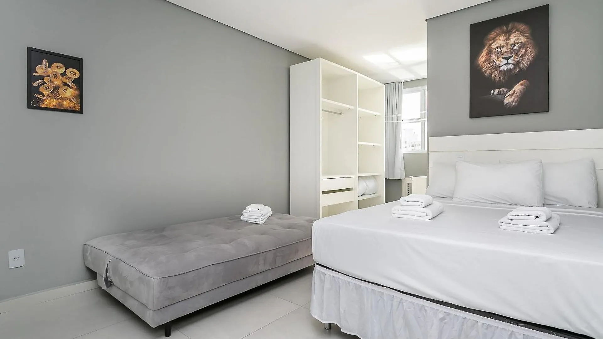 Studios Novos Proximos Ao Shopping Beira-Mar #Hks Florianopolis Apartment